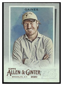 2020 Topps Allen and Ginter Silver #155 Chip Gaines Parallel HGTV