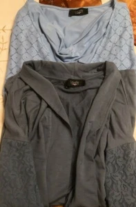 Set 2 Stück Cardigan Damen Paket Lavelle Blau Gr.40 - Bild 1 von 6