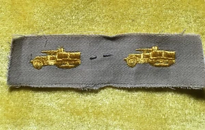 NANEE-B) SEGUNDA GUERRA MUNDIAL DESTRUCTOR DE TANQUES DEL EJÉRCITO DE ESTADOS UNIDOS TELA DE MEDIA PISTA COSER EN CUELLO DISPOSITIVO - Imagen 1 de 5