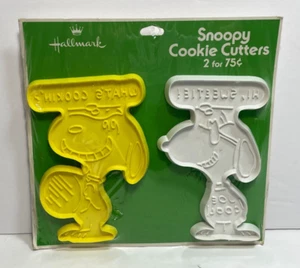 2er Set Vintage Hallmark Snoopy Ausstechformen - Neu im Paket - Bild 1 von 4
