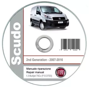 Fiat Scudo - Peugeot Expert - Citroen Jumpy (2007-16) manuale officina su cd - Foto 1 di 6