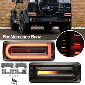 Dynamic LED Tail Signal Lights For 02-18 Benz G-Class W463 G500 G550 G55 G63 AMG - Bild 1 von 11
