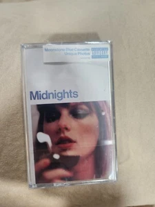 Taylor Swift Midnights Limited Moonstone Edition Blue Cassette Brand New Sealed - Picture 1 of 2