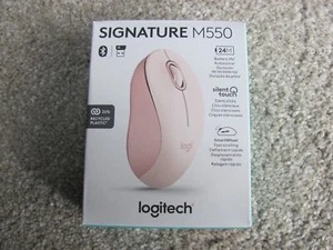 Logitech Signature M550 Bluetooth Optical Ambidextrous Mouse with Silent Clicks - Picture 1 of 13