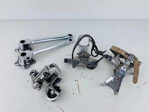 Vintage Shimano Ultegra 600 PD-6207 Pedals Three Hole Toe Clips 9/16 and Gears - Picture 1 of 4