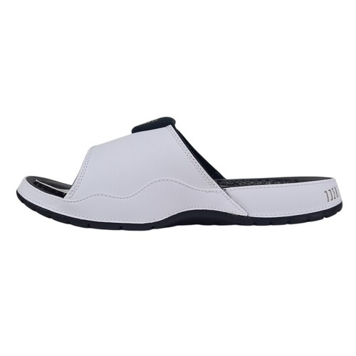 Nike Jordan Uomo HYDRO XI Retro FN2452 170 Slides Sandalo Bianco Nero Tg 7