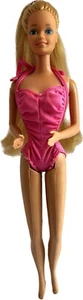 Vintage Mattel Barbie Twist And Turn Körper blonde Haare blaue Augen - Bild 1 von 8