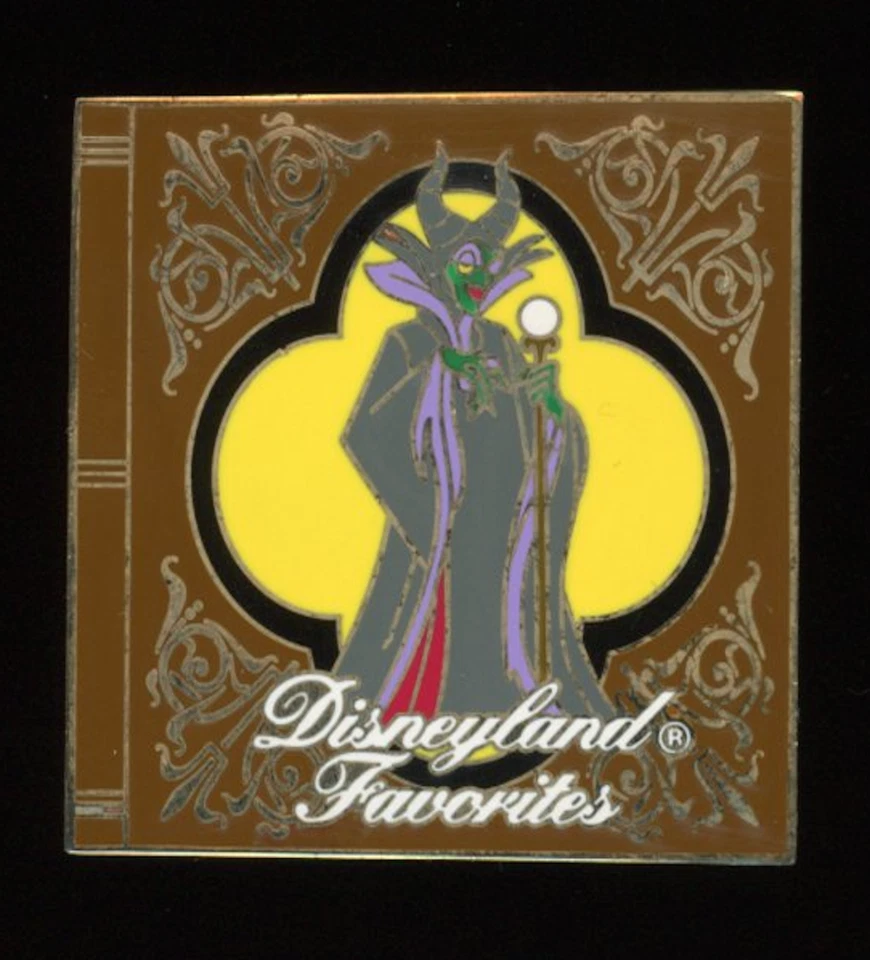 Prendedor Disneyland Favoritos Sleeping Beaty Villain Maléfica Disney 22420 Foto 1 de 1