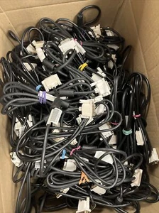Shelf4: Lot 64DVI-D Male to Male 6 ft Computer Video Monitor Cable/Cord - Picture 1 of 1