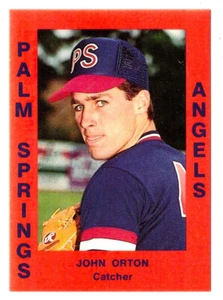 John Orton 1988 Cal League Palm Springs Angels # 107 (ex-mt) - Imagen 1 de 2