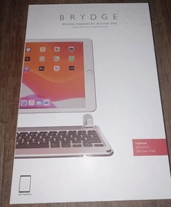 BRYDGE Wireless Keyboard for 10.2-inch iPad FOR/POUR 10.2-inch 7th Gen iPad - Picture 1 of 4