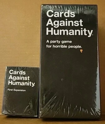 Cards Against Humanity & First Expansion ~ A Party Game for Horrible People - Image 1 of 4
