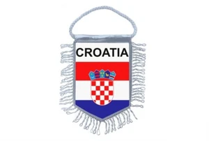 Flagge Autoflagge Wimpel Nationen Kroatien - Bild 1 von 1