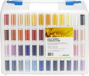 Premium Mettler Poly Sheen 96 Sewing & Embroidery 200m Spools Thread Box Set Kit - Picture 1 of 1