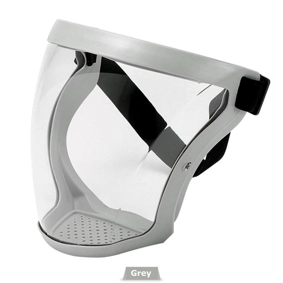 Protector antiniebla seguridad cara completa súper protector cubierta de cabeza máscara transparente EE. UU. Foto 1 de 4