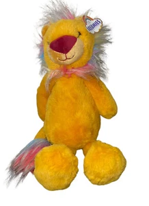 NWT FAO Schwarz Lion Plush Dreamies Rainbow Mane 16” Stuffed Animal Toy - Picture 1 of 7