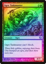 Ogre Taskmaster FOIL 9th Edition NM Red Uncommon MAGIC GATHERING CARD ABUGames