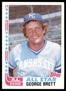 1982 O-PEE-CHEE GEORGE BRETT BX2=A19 #261