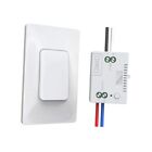  Self-Powered Wireless Light Switch and Receiver Kit, Kinetic Remote US Style