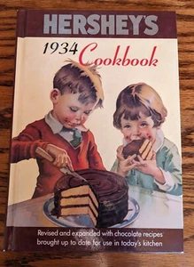 HERSHEY'S 1934 COOKBOOK ; COPYRIGHT 1971 BY HERSHEY CHOCOLATE COMPANY HB - Picture 1 of 11