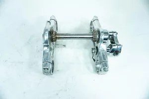 09 Harley Dyna Super Glide Custom Front Fork Upper Lower Triple Tree Risers 1289 - Picture 1 of 16