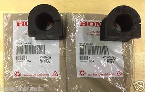 Bujes de barra estabilizadora delantera originales OEM Honda Accord 03-07 estabilizador TL TSX (par) - Imagen 1 de 1