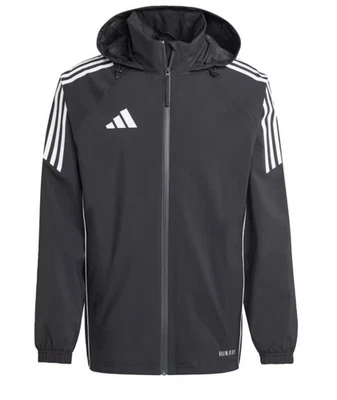 Chaqueta de Lluvia Adidas Tiro 24 Para Hombre Talla XL Negra Blanca Nueva con Etiquetas Foto 1 de 4