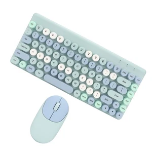 Keyboard Mouse Combo 2.4GHz Wireless Technology Wireless Keyboard Mouse Combo - Afbeelding 1 van 12