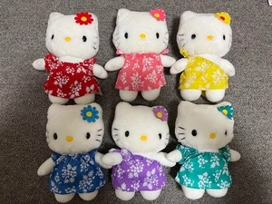 Sanrio Hello Kitty Mumu Plush Toy Hibiscus Rare Kawaii Japan Set of 6. - Picture 1 of 3