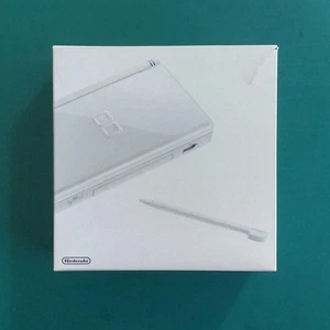 Nintendo DS Lite Crystal White Console Used Good Condition - Picture 1 of 10