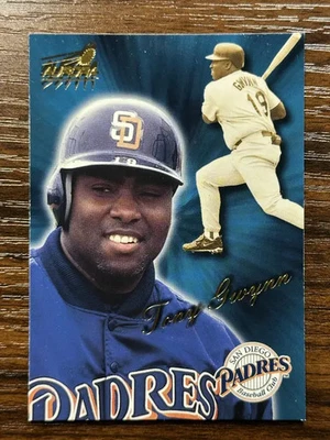 Tarjeta base Pacific Aurora 1999 béisbol Tony Gwynn San Diego Padres #160 Foto 1 de 2