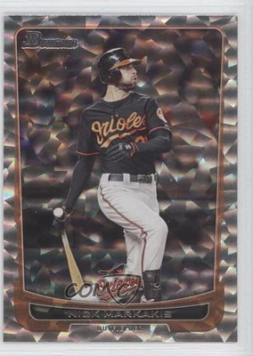 2012 Bowman Silver Ice Nick Markakis #131 - Image 1 of 2