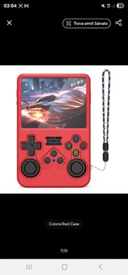 Cuatodia Morbida In Gomma Siliconata Per Console Di gioco Portatile  Retrò R36s - Immagine 1 di 4