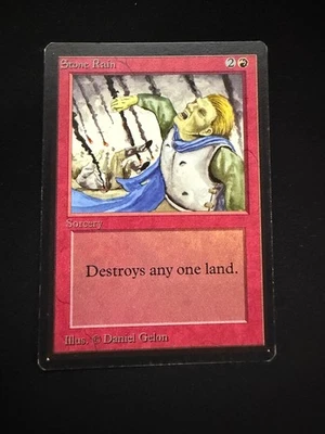 Magic the Gathering: Beta Stone Rain MTG Beta - Image 1 of 3