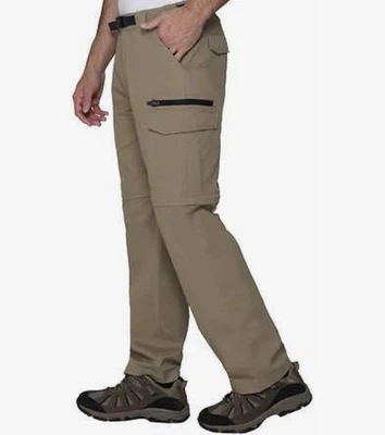 Cargo Pants For Men -tactical Pants- Hiking Convertable Outdoor Pants Men Xl-30 - Image 1 of 4