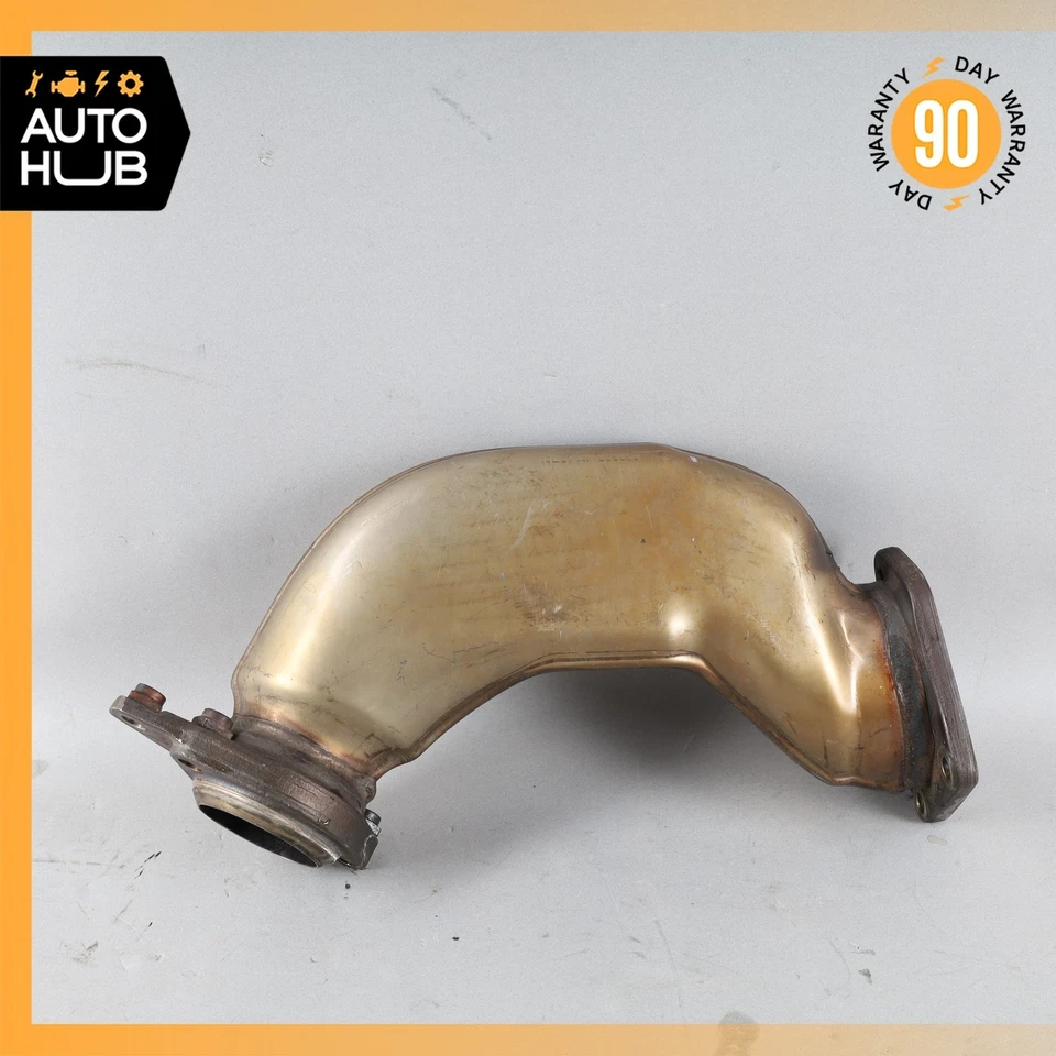 Colector de escape lateral derecho 12-18 Mercedes W207 E550 CLS550 M278 OEM Foto 1 de 4