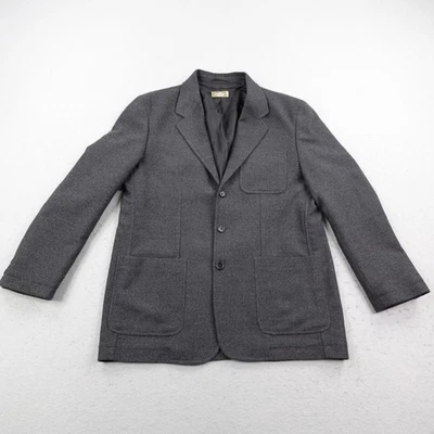 Territory Ahead Jacket Mens 42R Gray Wool Cashmere Blazer Sport Coat 3 Button - Image 1 of 4