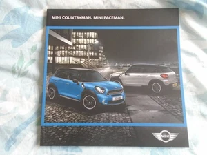 Mini Countryman & Paceman range brochure Mar 2016 UK market full brochure - Picture 1 of 1