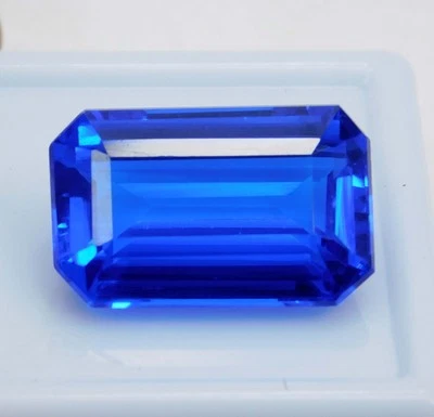 Certified 14.65 Ct Natural Unheated Cobalt Blue Spinel Flawless Loose Gemstone - Image 1 of 4