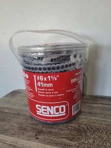 1000 Senco DuraSpin Nr. # 6 x 1-5/8" Zoll Kreuzschlitz Trockenbau zu Holzschrauben Auto - Bild 1 von 11