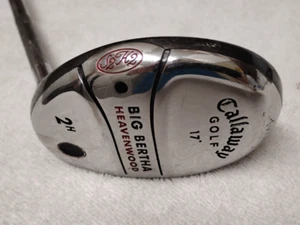 NICE CALLAWAYBIG BERTHA HEAVENWOOD 2-HYBRID 17*, UNIFLEX STEEL SHAFT, RH - Picture 1 of 5