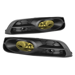 Fit 12-13 Honda Civic 2 Door Coupe Fog Lights Lamps Yellow w/Switch/Relay/Wiring - Picture 1 of 2