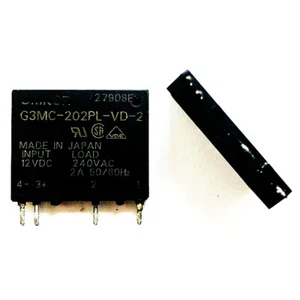2Pcs G3MC-202PL-VD-2 12VDC Solid State Relay 4Pin - Picture 1 of 1