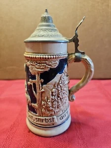 Beer Stein Mug Almost 5 1/2" inches tall - Picture 1 of 3