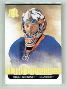 11-12 UD Upper Deck The Cup  Mikko Koskinen  /25  Gold Spectrum  Rookie