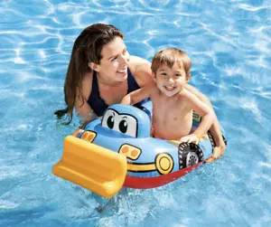 Intex Kiddie Baby Float - Bulldozer - Ages 1-2 Years - Picture 1 of 3