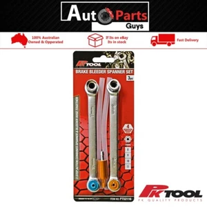PK Tool 2 Piece 8, 9, 10 & 11mm 6pt Brake Bleeder Spanner Set - Picture 1 of 2