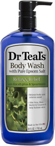 Dr Teal's Pure Epsom Salt Body Wash Relax & Relief with Eucalyptus & Spearmint