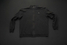 Faded Burberry Brit Black Jacket Men's XXL 2XL Cotton Zip 25224S