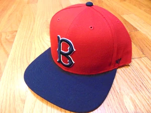'47 BRAND PRO MLB BOSTON RED SOX COOPERSTOWN COLLECTION FITTED HAT SIZE 7 1/2 - Picture 1 of 3